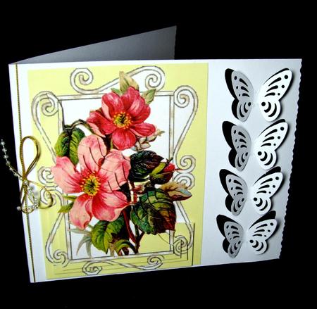 Camelia and Scrolls by Dianne Jackson
