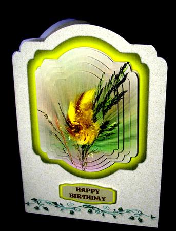 Floral Card by Dianne Jackson