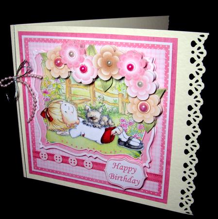 Penny for Your Thoughts Card Topper & Decoupage by Dianne Jackson