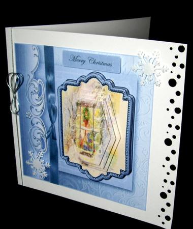Snow on a Christmas Window by Dianne Jackson