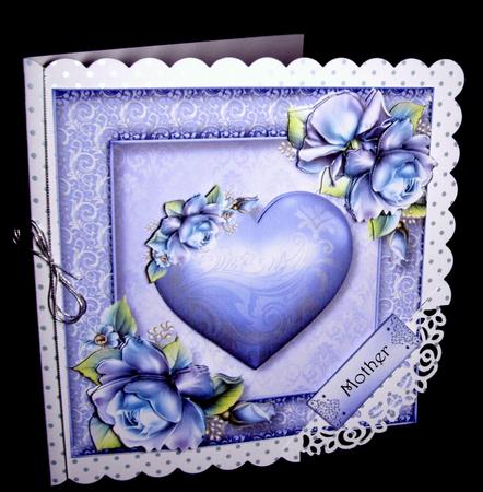 Blue for You 7x7 by Dianne Jackson