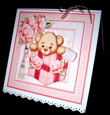 Birthday Gift Mini Kit with Decoupage by Dianne Jackson