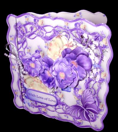 Blossom Posy Wavy Edge Card Mini Kit by Dianne Jackson