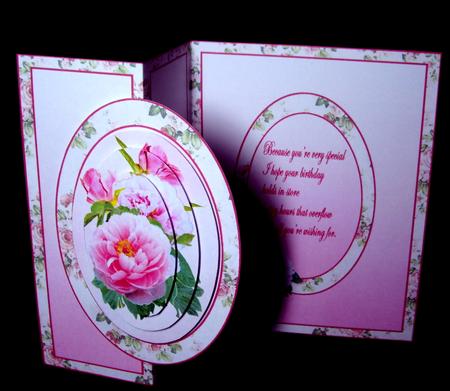 Mini Kit Peonies with Verse by Dianne Jackson