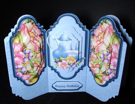 Tea Time Tri-fold Card Kit by Dianne Jackson