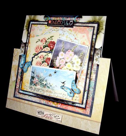 Be Creative Cardtopper with Inlet 136 by Dianne Jackson