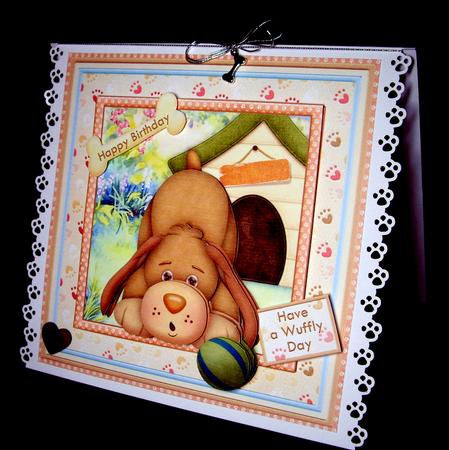 Have a Ball 8x8 Dog Mini Kit & Decoupage by Dianne Jackson