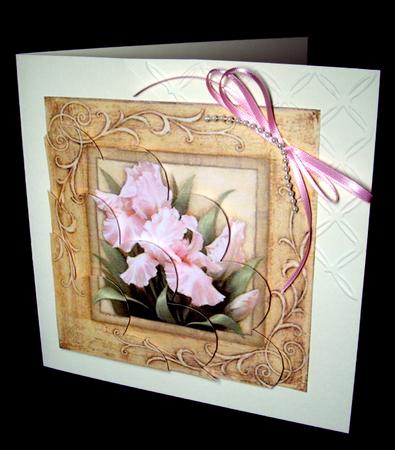 Floral Shell Topper (2) by Dianne Jackson