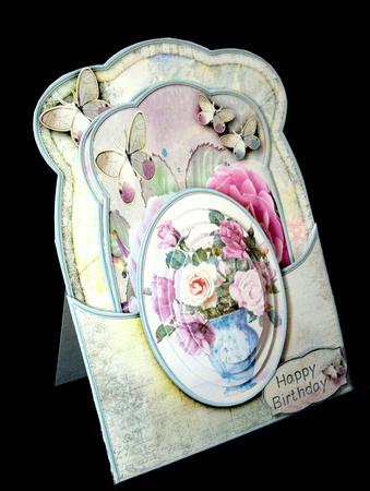 Lovely Card with Tags 156 by Dianne Jackson