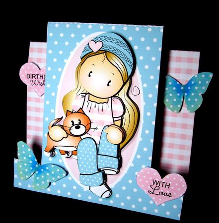 Chloe & Pickles Stepper Card Mini Kit by Dianne Jackson