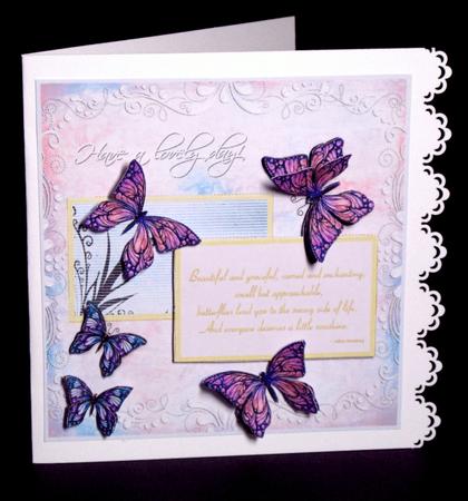 Beautiful Butterfly Card by Dianne Jackson