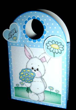 Bunny with Flowers Gift Bag by Dianne Jackson