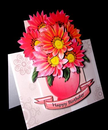 Gazinnias Pink Mini Kit by Dianne Jackson