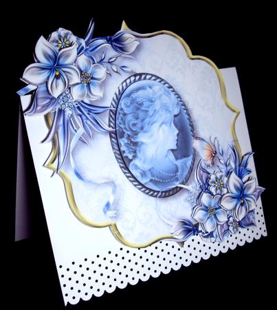 Wynter Flowers & Beautiful Cameo by Dianne Jackson