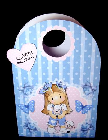 Chloe with Lambs Large Gift Bag by Dianne Jackson