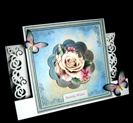 Birthday Rose Petal Stacker by Dianne Jackson