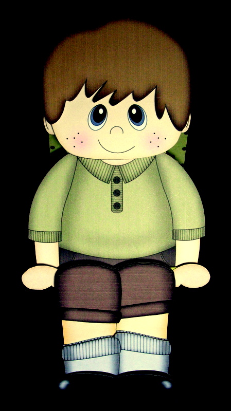 3D on the Shelf Card Kit - Little Boy Trev by Dianne Jackson