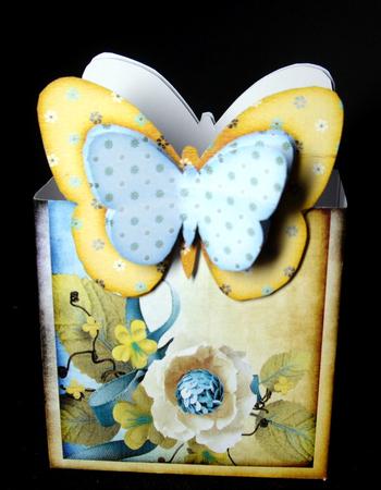 Butterfly - Shape Pinchbag 120 by Dianne Jackson