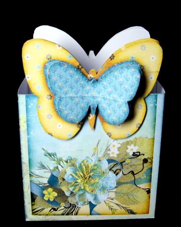 Butterfly - Shape Pinchbag 119 by Dianne Jackson