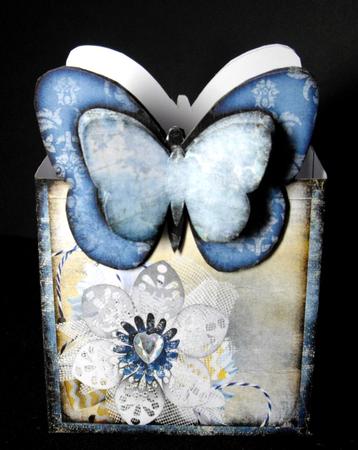 Butterfly - Shape Pinchbag 122 by Dianne Jackson