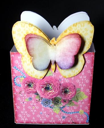 Butterfly - Shape Pinchbag 123 by Dianne Jackson