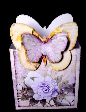 Butterfly - Shape Pinchbag 117 by Dianne Jackson