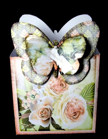 Butterfly - Shape Pinchbag 121 by Dianne Jackson