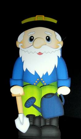 3D on the Shelf Card Kit - Jack the Gnome by Dianne Jackson