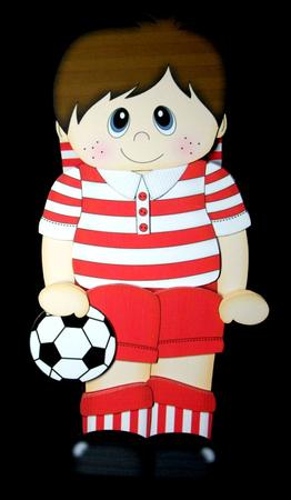 3D on the Shelf Card Kit - Football Boy Brian by Dianne Jackson