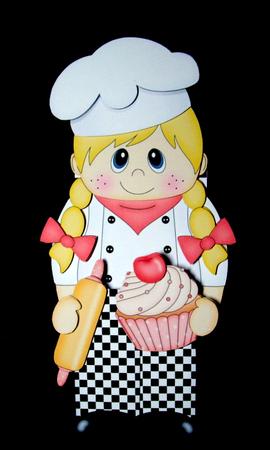 3D on the Shelf Card Kit - Little Baker Joy by Dianne Jackson
