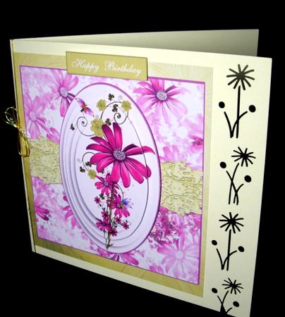 Flowers Just for You Quick and Easy Topper by Dianne Jackson