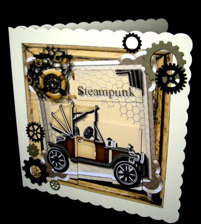 Mr. Punker-doodles Card Card Topper 2 by Dianne Jackson