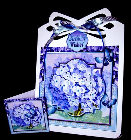 Cardtopper Lilac Purple 282 by Dianne Jackson