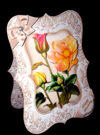 Rose Group Large Bracket Card Kit by Dianne Jackson