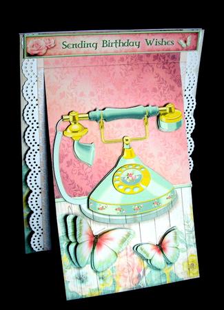 3 in 1 Rose Phone by Dianne Jackson