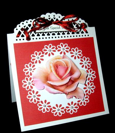 Romantic Rose Topper by Dianne Jackson
