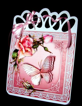 La Rosa 8" Square Card Mini-kit by Dianne Jackson