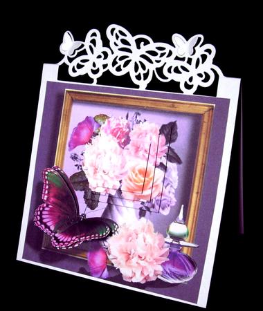 Flowers and Butterfly by Dianne Jackson