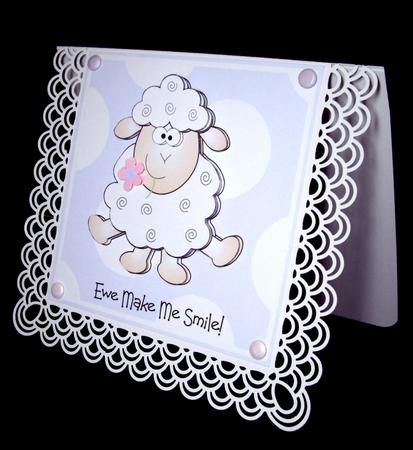 Ewe Make Me Smile Birthday Card by Dianne Jackson