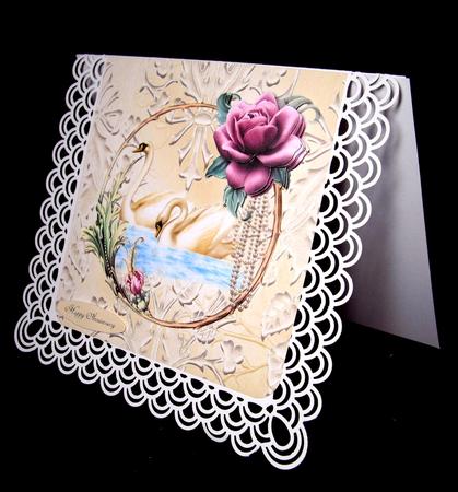 Circle of Grace Topper with Decoupage by Dianne Jackson
