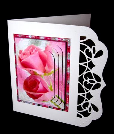 Pink Rose Pyramid by Dianne Jackson