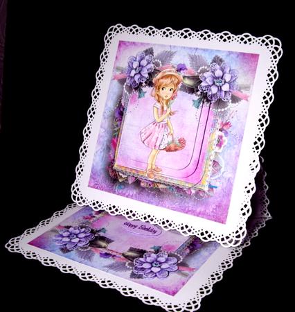 Girl Framed Mini Kit by Dianne Jackson