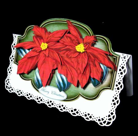 Scallop Topper Poinsettias by Dianne Jackson
