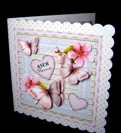 Pink Butterflies Mini Kit by Dianne Jackson