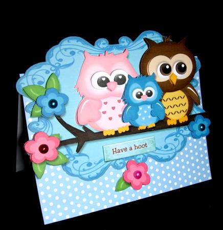 Have a Hoot Cute Owl Family Mini Kit by Dianne Jackson