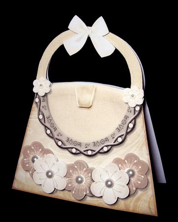 Mini Kit Handbag Vintage Flowers by Dianne Jackson
