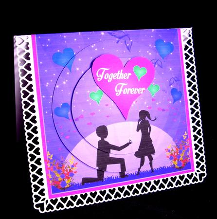 Love is in the Air Purple by Dianne Jackson