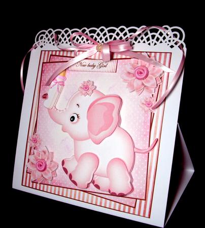 Welcome Baby Cute Elephant by Dianne Jackson