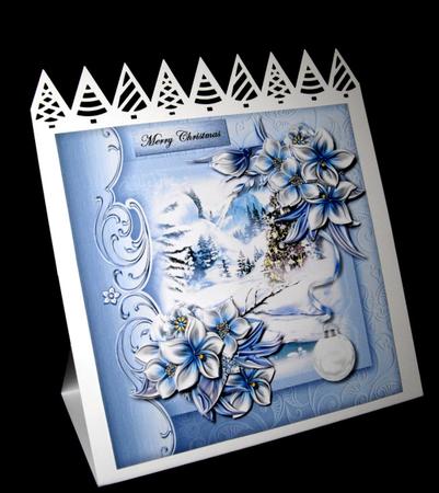 Winterview Ice Bleu 3 by Dianne Jackson