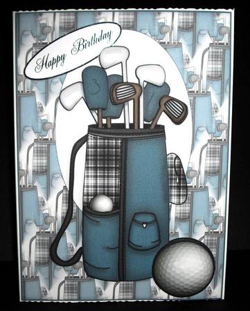 Golfing by Dianne Jackson